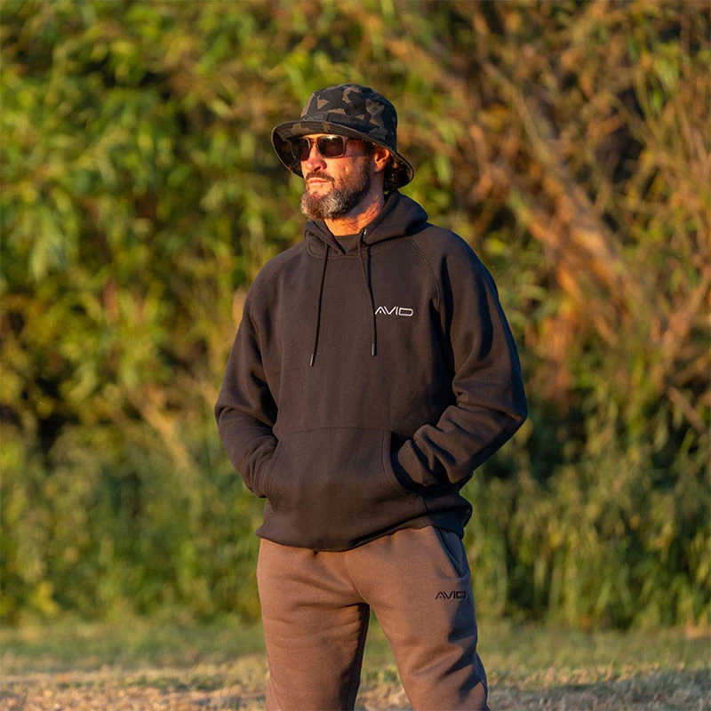 Avid Carp Compound Hoodies Black
